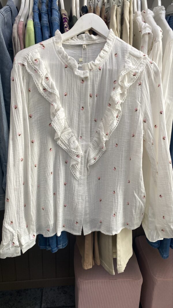 Camisa mini flores - Imagen 4