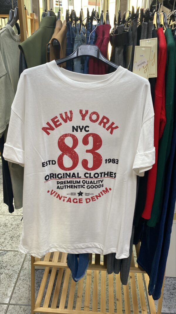 Camiseta ny 83 - Imagen 2