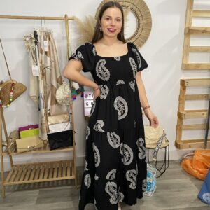 Vestido paisley