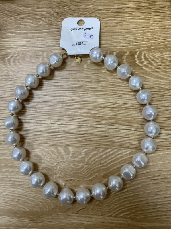 Collar perlas