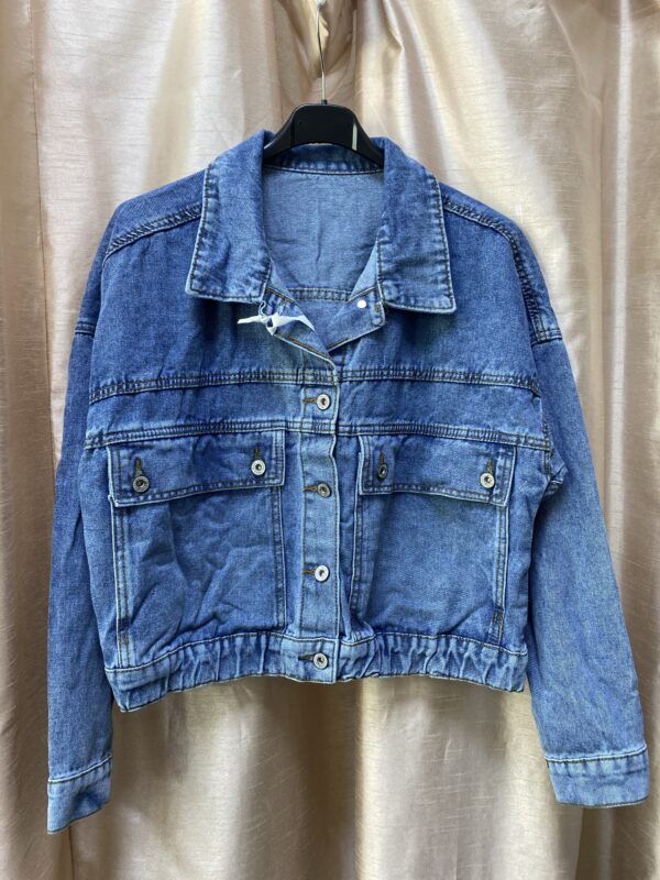 Chaqueta vaquera bomber - Imagen 2