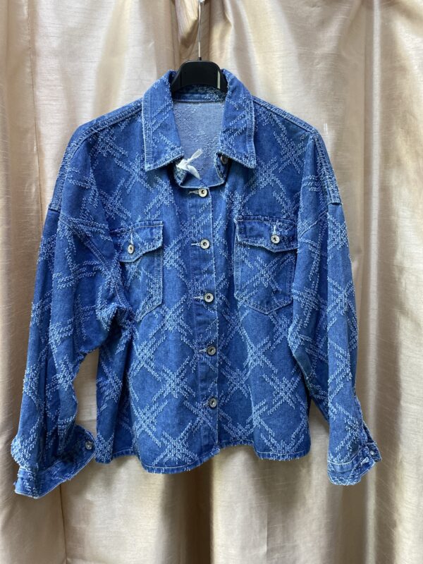 Chaqueta vaquera desgastados - Imagen 3
