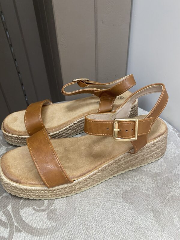 Sandalia camel 40 - Imagen 2