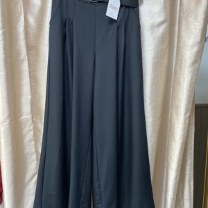 Pantalón negro ancho pinzas