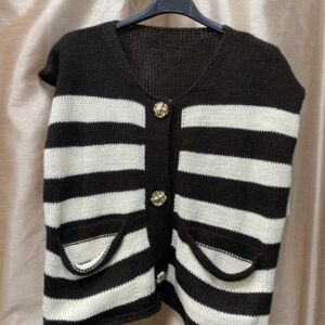 Chaleco punto botones